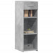 Dulap, gri beton, 30x42,5x93 cm, lemn prelucrat - WALTI WALTI