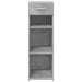 Dulap, gri beton, 30x42,5x93 cm, lemn prelucrat - WALTI WALTI