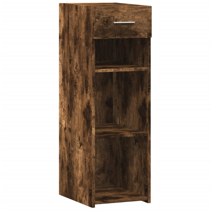 Dulap, stejar fumuriu, 30x42,5x93 cm, lemn prelucrat - WALTI WALTI