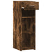 Dulap, stejar fumuriu, 30x42,5x93 cm, lemn prelucrat - WALTI WALTI