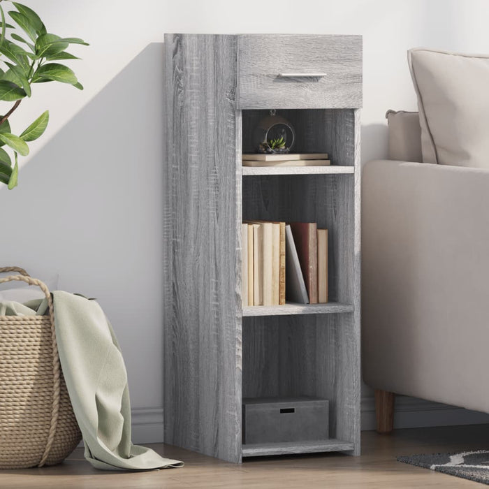 Dulap, gri sonoma, 30x42,5x93 cm, lemn prelucrat - WALTI WALTI