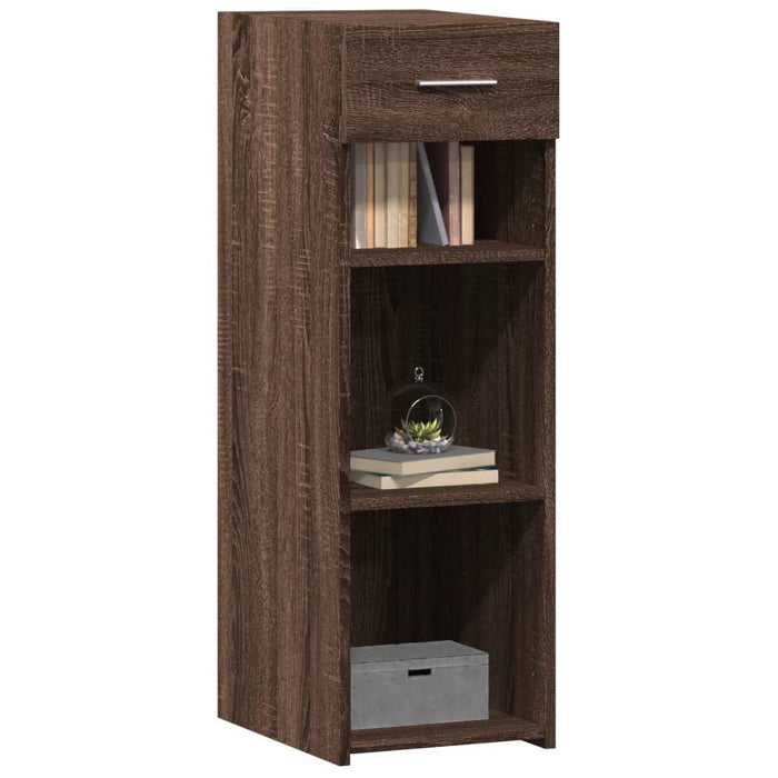 Dulap, stejar maro, 30x42,5x93 cm, lemn prelucrat - WALTI WALTI