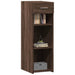 Dulap, stejar maro, 30x42,5x93 cm, lemn prelucrat - WALTI WALTI