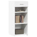 Dulap, alb, 40x42,5x93 cm, lemn prelucrat - WALTI WALTI