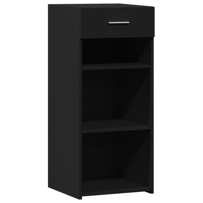 Dulap, negru, 40x42,5x93 cm, lemn prelucrat - WALTI WALTI