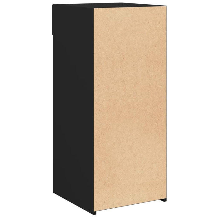 Dulap, negru, 40x42,5x93 cm, lemn prelucrat - WALTI WALTI