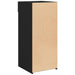 Dulap, negru, 40x42,5x93 cm, lemn prelucrat - WALTI WALTI