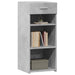 Dulap, gri beton, 40x42,5x93 cm, lemn prelucrat - WALTI WALTI