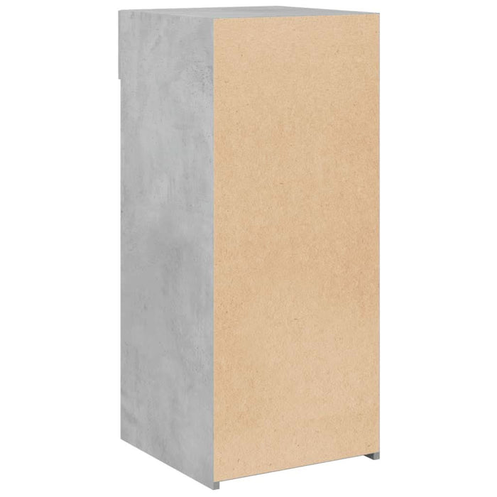 Dulap, gri beton, 40x42,5x93 cm, lemn prelucrat - WALTI WALTI