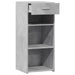 Dulap, gri beton, 40x42,5x93 cm, lemn prelucrat - WALTI WALTI
