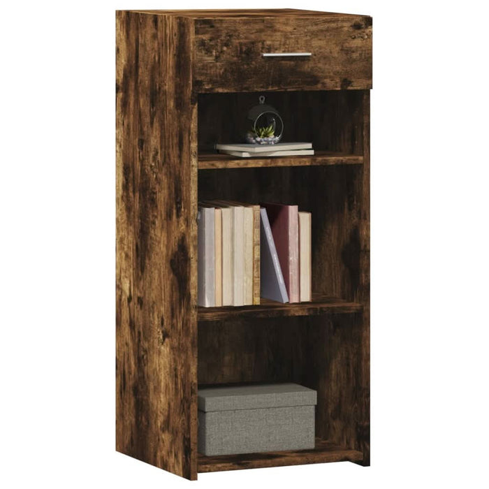 Dulap, stejar fumuriu, 40x42,5x93 cm, lemn prelucrat - WALTI WALTI