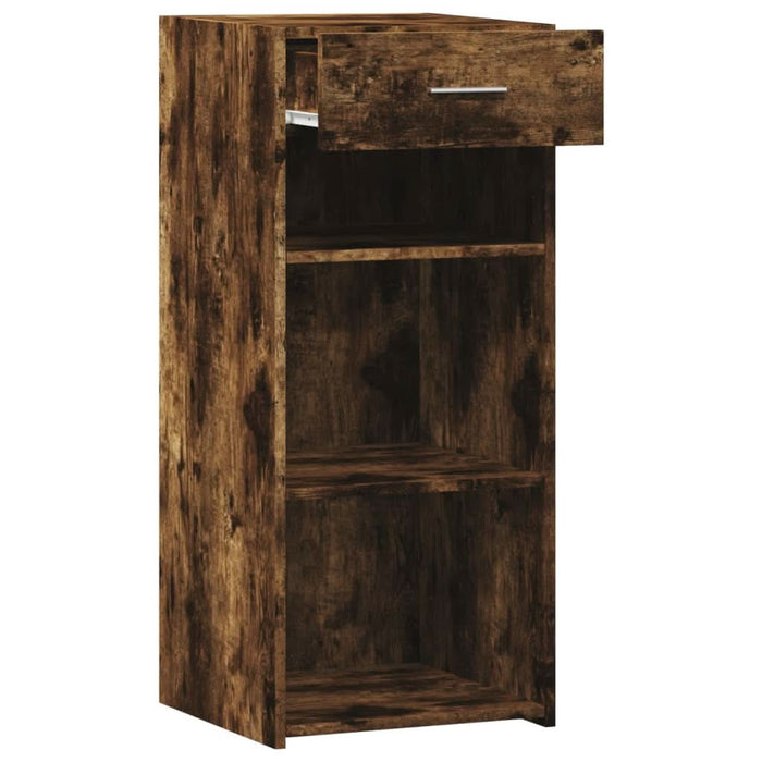 Dulap, stejar fumuriu, 40x42,5x93 cm, lemn prelucrat - WALTI WALTI