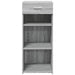 Dulap, sonoma gri, 40x42,5x93 cm, lemn prelucrat - WALTI WALTI