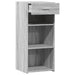 Dulap, sonoma gri, 40x42,5x93 cm, lemn prelucrat - WALTI WALTI
