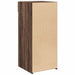 Dulap, stejar maro, 40x42,5x93 cm, lemn prelucrat - WALTI WALTI