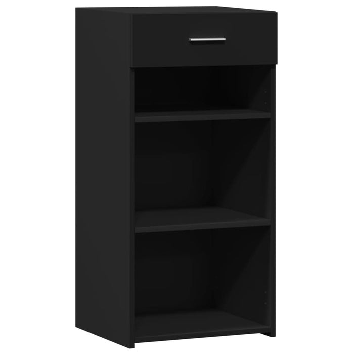 Dulap, negru, 45x42,5x93 cm, lemn prelucrat - WALTI WALTI
