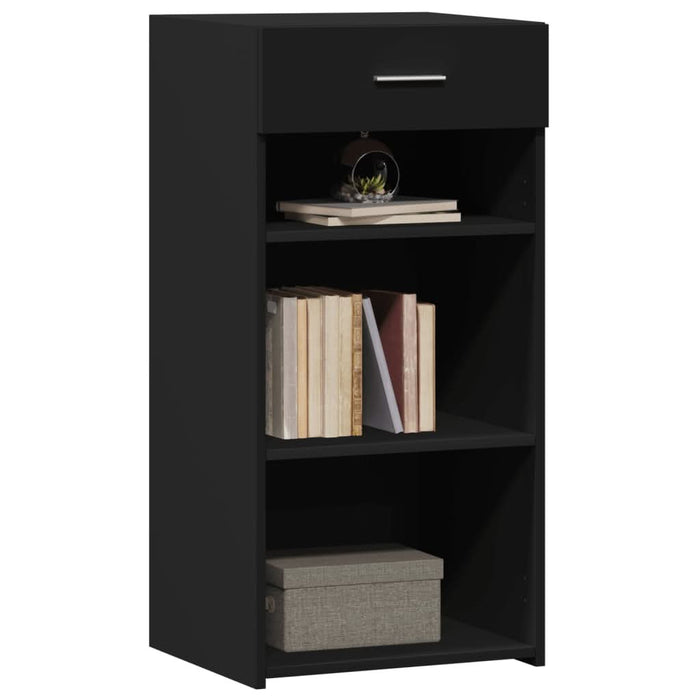 Dulap, negru, 45x42,5x93 cm, lemn prelucrat - WALTI WALTI