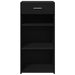 Dulap, negru, 45x42,5x93 cm, lemn prelucrat - WALTI WALTI