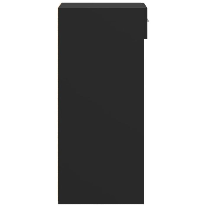 Dulap, negru, 45x42,5x93 cm, lemn prelucrat - WALTI WALTI