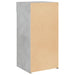 Dulap, gri beton, 45x42,5x93 cm, lemn prelucrat - WALTI WALTI