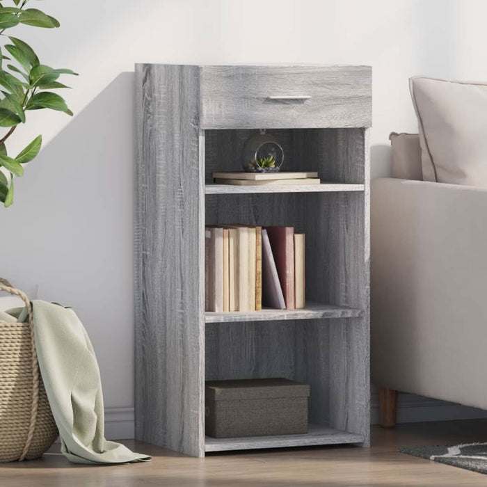 Dulap, sonoma gri, 45x42,5x93 cm, lemn prelucrat - WALTI WALTI