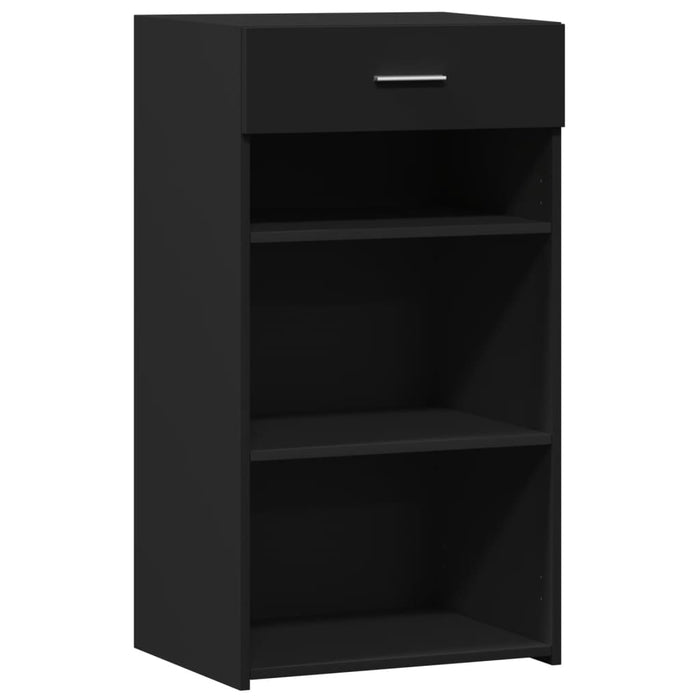 Dulap, negru, 50x42,5x93 cm, lemn prelucrat WALTI