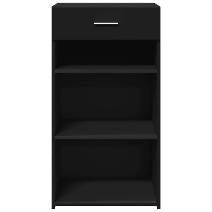 Dulap, negru, 50x42,5x93 cm, lemn prelucrat WALTI