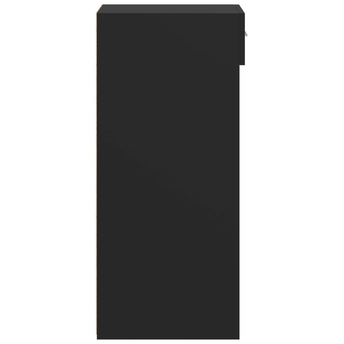 Dulap, negru, 50x42,5x93 cm, lemn prelucrat WALTI