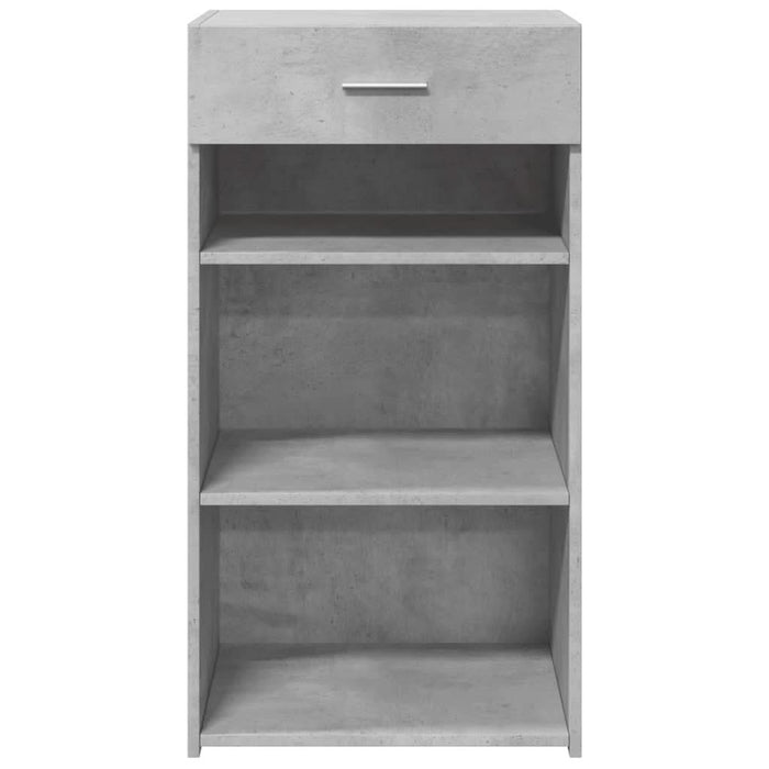 Dulap, gri beton, 50x42,5x93 cm, lemn prelucrat - WALTI WALTI