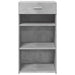 Dulap, gri beton, 50x42,5x93 cm, lemn prelucrat - WALTI WALTI