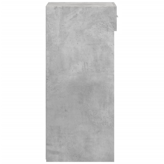 Dulap, gri beton, 50x42,5x93 cm, lemn prelucrat - WALTI WALTI