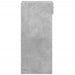Dulap, gri beton, 50x42,5x93 cm, lemn prelucrat - WALTI WALTI