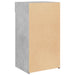 Dulap, gri beton, 50x42,5x93 cm, lemn prelucrat - WALTI WALTI