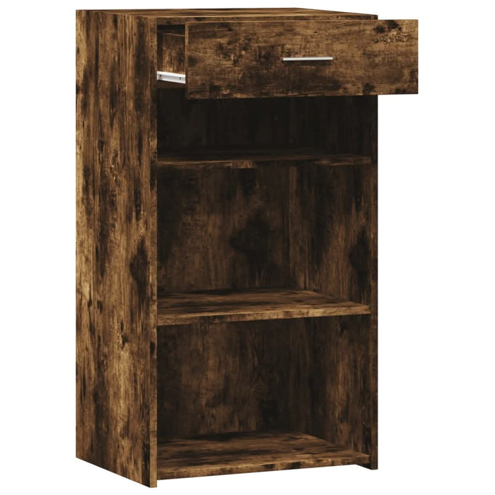 Dulap, stejar fumuriu, 50x42,5x93 cm, lemn prelucrat - WALTI WALTI