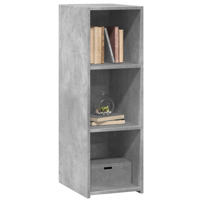 Dulap, gri beton, 30x41x93 cm, lemn prelucrat - WALTI WALTI