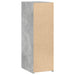 Dulap, gri beton, 30x41x93 cm, lemn prelucrat - WALTI WALTI