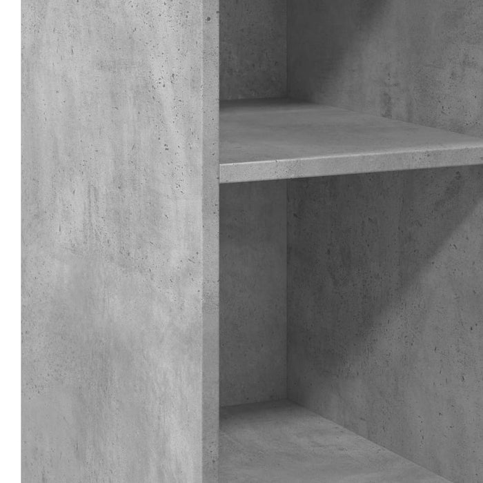 Dulap, gri beton, 30x41x93 cm, lemn prelucrat - WALTI WALTI