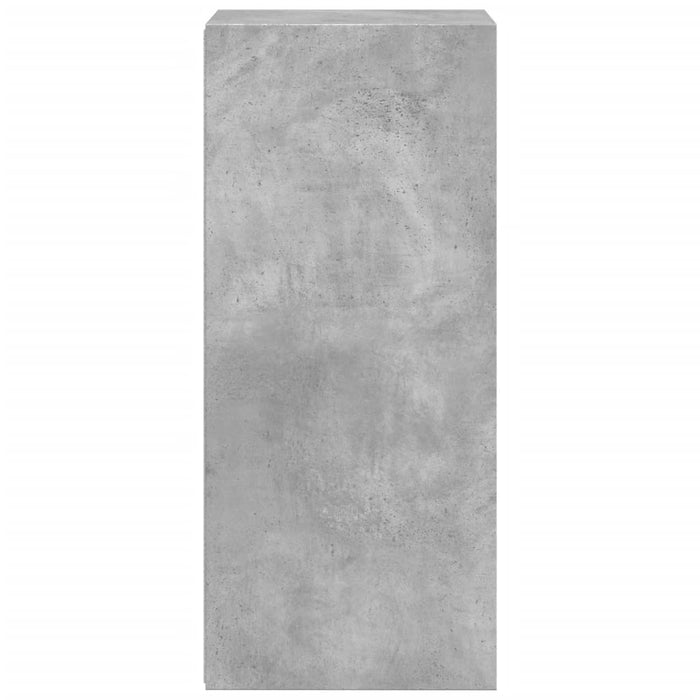 Servantă, gri beton, 40x41x93 cm, lemn prelucrat WALTI