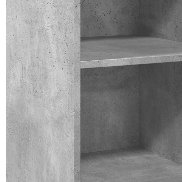 Servantă, gri beton, 40x41x93 cm, lemn prelucrat WALTI