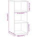Dulap, sonoma gri, 40x41x93 cm, lemn prelucrat - WALTI WALTI