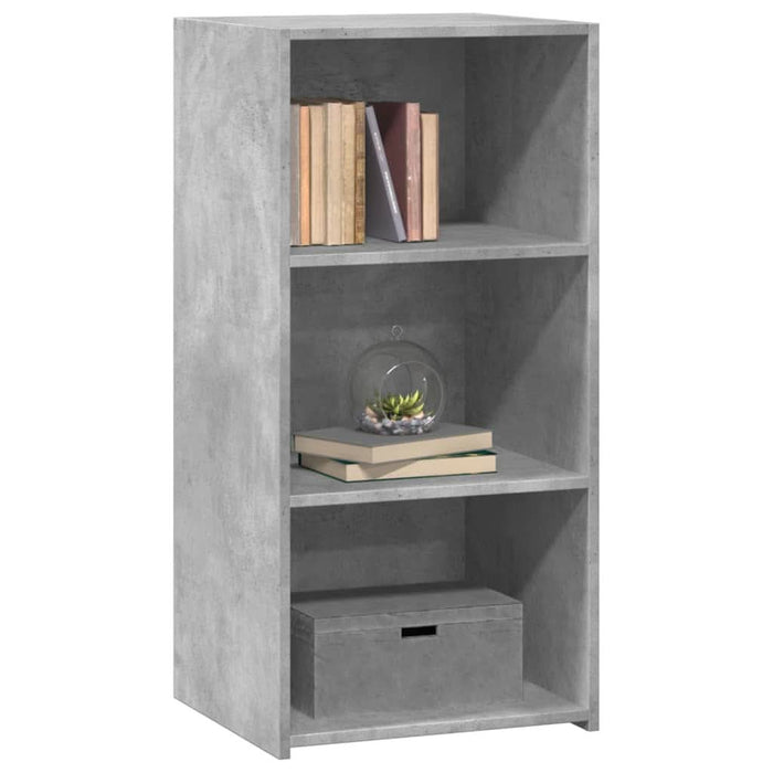 Dulap, gri beton, 45x41x93 cm, lemn prelucrat - WALTI WALTI