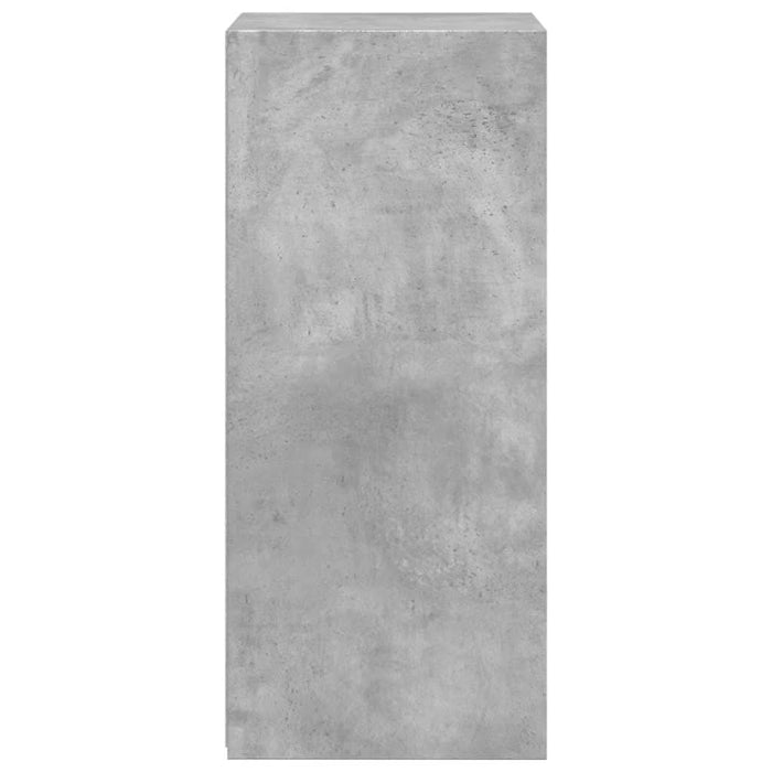 Dulap, gri beton, 45x41x93 cm, lemn prelucrat - WALTI WALTI