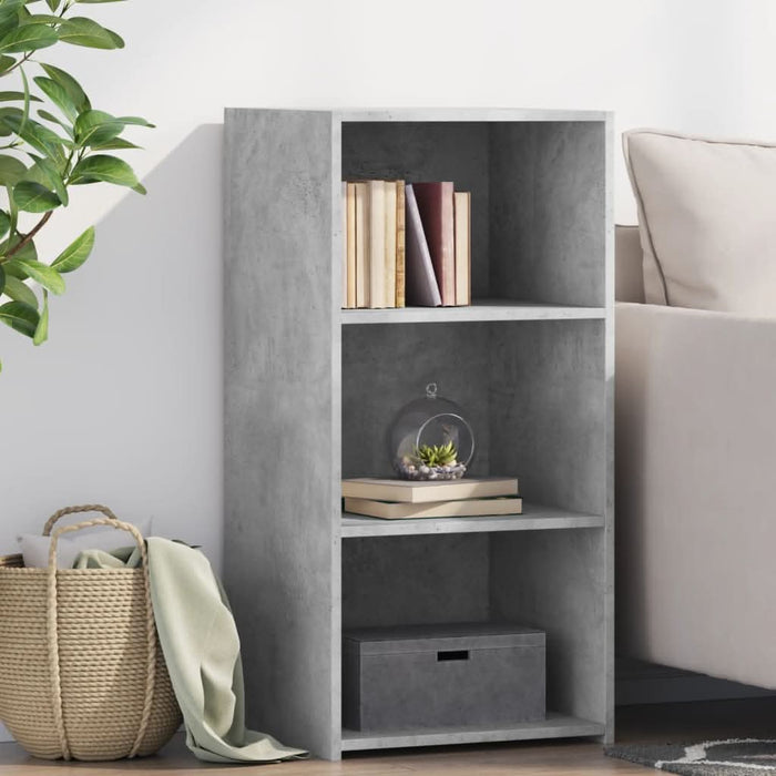 Dulap, gri beton, 45x41x93 cm, lemn prelucrat - WALTI WALTI