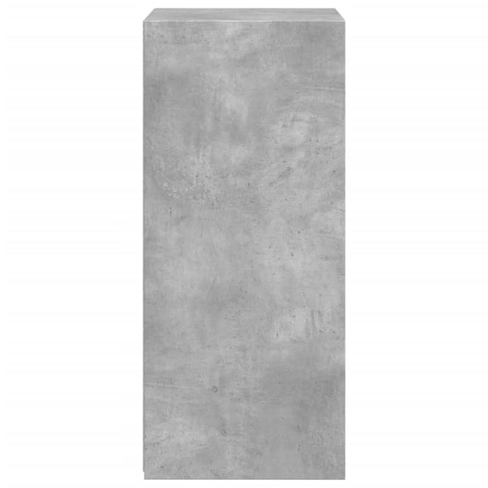 Servantă, gri beton, 50x41x93 cm, lemn compozit - WALTI WALTI