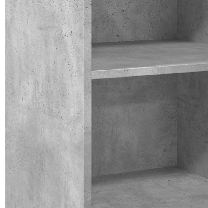 Servantă, gri beton, 50x41x93 cm, lemn compozit - WALTI WALTI