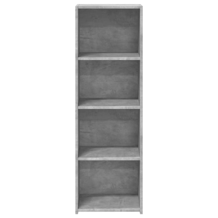 Dulap înalt, gri beton, 40x41x124 cm, lemn prelucrat - WALTI WALTI
