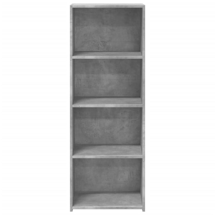 Dulap înalt, gri beton, 45x41x124 cm, lemn prelucrat - WALTI WALTI