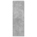 Dulap înalt, gri beton, 45x41x124 cm, lemn prelucrat - WALTI WALTI