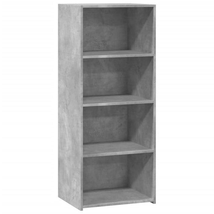 Dulap înalt, gri beton, 50x41x124 cm, lemn prelucrat - WALTI WALTI
