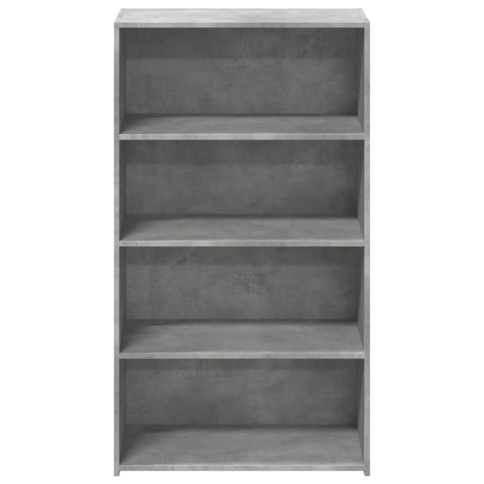 Dulap înalt, gri beton, 70x41x124 cm, lemn prelucrat - WALTI WALTI
